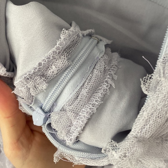 Blue Needle and Thread Valentine Ruffle Gown - Picture 11 of 12